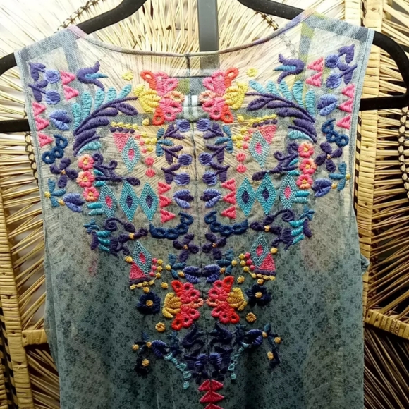 Johnny Was Biya Rhandi Dress Small - Picture 7 of 13